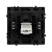 Механизм компьютерной розетки SCT-NOBE-MPC1-SFPL-GR, RJ-45, CAT6, Серый