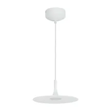 Светильник SP-FIORE-R250-8W Warm3000 (WH, 120 deg, 230V) (IP20 металл, 3 года)