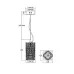 Светильник подвесной  Maytoni Coil MOD124PL-L3CH3K LED 3W Хром