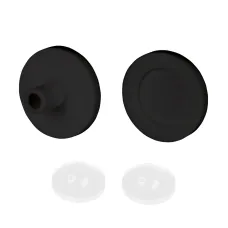 Заглушка ARL-MOONLIGHT-ROUND-25-CAP-TOP-SET-BLACK, силикон