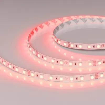 Лента светодиодная 14Вт/м 24В RGB IP20 70LED/м RT-B70-10mm SMD 5060 5м, открытый