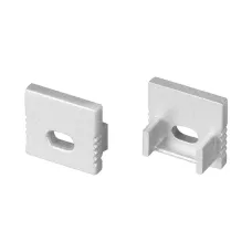 Заглушка FANTOM-W12 SILVER с отверстием