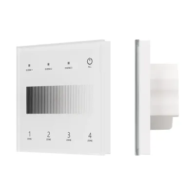 Панель сенсорная INTELLIGENT ARLIGHT SMART-DALI-301-11-4G-3SC-DT6 Белая 230В встраиваемая 2.4G IARL IP20 Пластик 5 лет