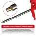 Пистолет для монтажной пены P.I.T. CONTROL HFMG02-P01A (190мм, нерж./пласт., сопло 2мм, рег. подачи)