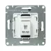 Механизм розетки RJ45 (cat5)  мокко Эпика EKF
