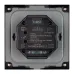 Панель SMART-P6-DIM-G-IN Black 12-24V, 4x3A, Sens, 2.4G IP20 пластик, 5 лет