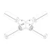Соединитель профиля ROUND-D36-360-X90 (ARL, металл)