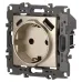 Розетка ЭРА Серия 12 12-4108-04 2P+E 16A-250В со шторками с USB type-A+C 5В-3А шампань