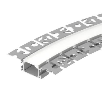 Профиль FANTOM-BENT-W23-SIDE-2000 ANOD (Алюминий)