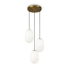 Светильник подвесной Sharlot 3х28Вт E14 IP20 Freya FR1012PL-03BS