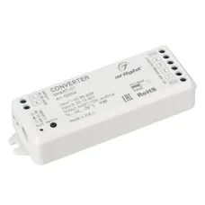 Конвертер SMART-C1 12-24V, RF-0/1-10V, 2.4G ARL, IP20 пластик, 5 лет