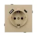 Механизм розетки с USB зарядкой SCT-TENDO-MUAC-SFPL-GD 230V, 16A, Золото светлое, 1 пост