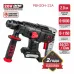 Перфоратор SDS-Plus аккум. бесщеточный P.I.T. PBH20H-22A SOLO (20В, 2.0Дж, 2реж, макс 22мм)
