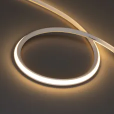 Гибкий неон 8Вт/м 24В 3000K IP67 544LED/м MOONLIGHT-3D-T-X544-10x10mm 5 м (вывод боковой, 3 года)