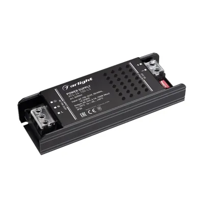 Блок питания ATS-24-100-LS (24V, 4.1A, 100W) (ARL, для светодиодных лент, IP20 сетка, 5 лет)