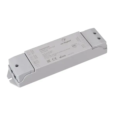 Конвертер SMART-C3-4CH-SUF 12-24V, RF-0/1-10V, 2.4G ARL, IP20 пластик, 5 лет