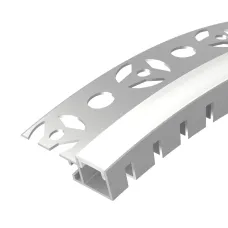Профиль FANTOM-BENT-W12-TOP-EDGE-2000 ANOD (Алюминий)