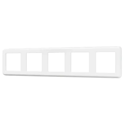 Рамка пластиковая FRM-VERSA-PL-5-WH