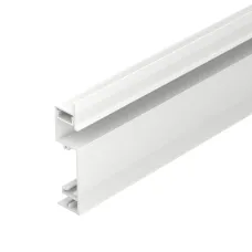 Профиль PLINTUS-H73-F-2000 WHITE (Алюминий)
