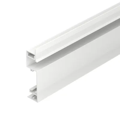Профиль PLINTUS-H73-F-2000 WHITE (Алюминий)