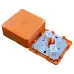 Коробка монтажная огнестойкая КМ-О (4к)-IP41-s-оранж Коробка монтажная огнестойкая КМ-О (4к)-IP41-s-оранж