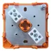 Коробка монтажная огнестойкая КМ-О (4к)-IP41-s-оранж