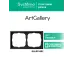 ARTGALLERY рамка 2-постовая, универсальная, базальт