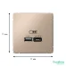 ARTGALLERY USB розетка A + тип-C 45Вт высокоскор.заряд. QC, PD, механизм, песочный