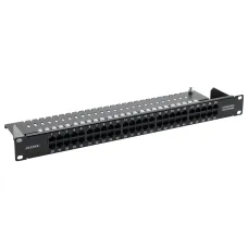 Патч-панель телефонная 19'.1U.CAT3. 50 портов RJ45