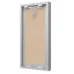 Люк ревизионный D Ceramo Base 200х400 скрыт.монтаж съемный алюминий EVECS