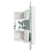 Розетка компьютерная 2-местная RJ-45 (механизм), серия Катрин, GLS00-7109-01, белый