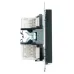 Розетка компьютерная 2-местная RJ-45 (механизм), серия Катрин, GLS00-7109-05, черный