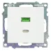 Розетка электрическая 2-местная USB + type C (механизм), 250В, 3А, max 20W, серия Катрин, GLS10-7116-01, белый