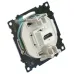 Розетка HDMI 2.1, Type A (механизм), серия Катрин, GLS00-7118-02, шампань