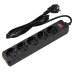 Фильтр сетевой ФАZА FOP-05GS-180-bk черный