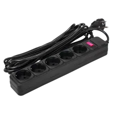Фильтр сетевой ФАZА FOP-05GS-500-bk черный