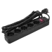 Фильтр сетевой ФАZА FOP-05GS-500-bk черный