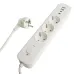 HM21-31-05 Сетевой фильтр 3-местный с/з 3x1мм2 5 м 250В 16А 2 USB-A+2 Type-C 3 серия Nova белый STEKKER HM21-31-05 Сетевой фильтр 3-местный с/з 3x1мм2 5 м 250В 16А 2 USB-A+2 Type-C 3 серия Nova белый STEKKER