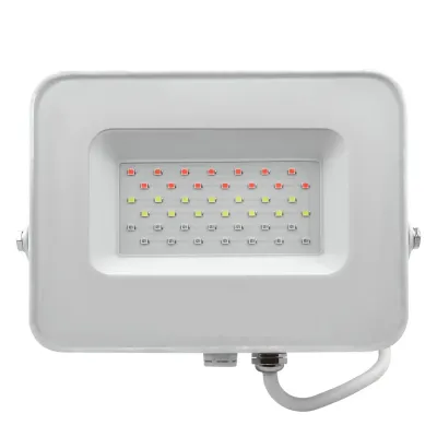 PFL- 30W RGB WH IP65 Прожектор БЕЛЫЙ  Jazzway