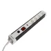 HM22-41-02 Сетевой фильтр 4-местный с/з 3x1мм2 1,8 м 250В 16А серия Techno белый STEKKER