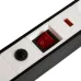 HM22-41-02 Сетевой фильтр 4-местный с/з 3x1мм2 1,8 м 250В 16А серия Techno белый STEKKER