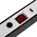 HM22-61-05 Сетевой фильтр 6-местный с/з 3x1мм2 5 м 250В 16А серия Techno белый STEKKER
