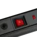HM22-31-03 Сетевой фильтр 3-местный с/з 3x1мм2 3 м 250В 16А серия Techno черный STEKKER