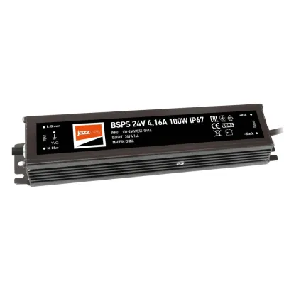 BSPS 24V  4,160A=100W IP67 3 г.гар. Jazzway
