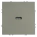 Розетка HDMI 2.0 Type A (механизм), серия Эмили, RST00-5118-09, антрацит, soft touch