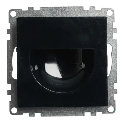 Подсветка встраиваемая LED (механизм), 250В, 1W, 4000К, серия Катрин, GLS00-7208-05, черный