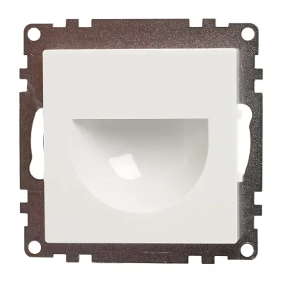 Подсветка встраиваемая LED (механизм), 250В, 1W, 4000К, серия Катрин, GLS00-7208-01, белый