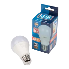 Лампа светодиодная LED 11 Вт 880Лм 3000К белая Е27 Груша