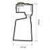 PTR  1615 15w 3000K 24° BL (чёрный) IP40 Jazzway