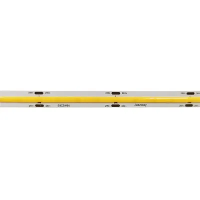 Лента PLS PRO COB/384-24V  3000K IP20 5m Jazzway